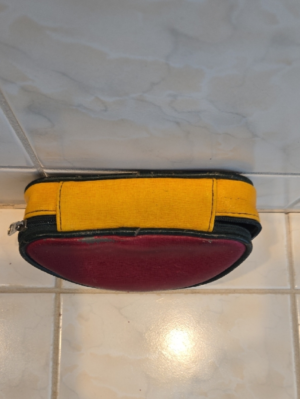 Multicolor Half-Moon Zip Pouch - Picture 4 of 5